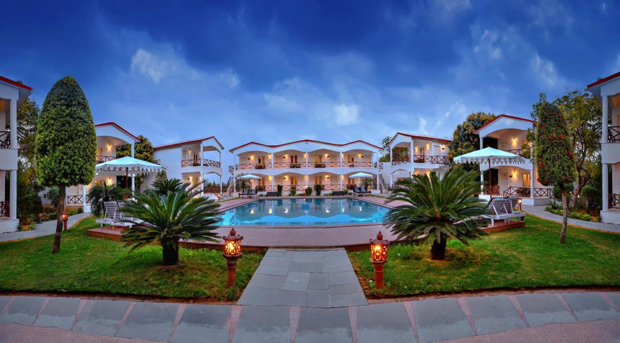 Tiger Den Resort Khilchīpur Exterior foto