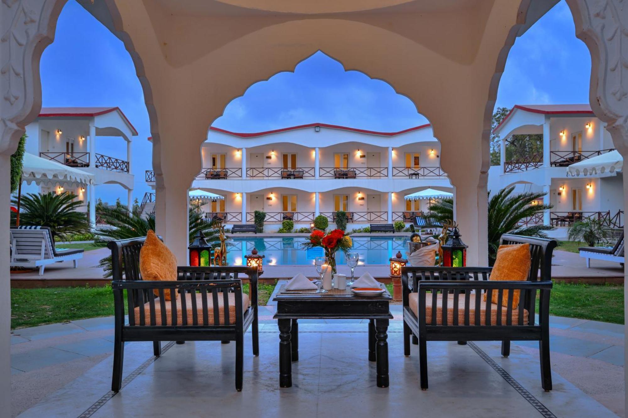 Tiger Den Resort Khilchīpur Exterior foto
