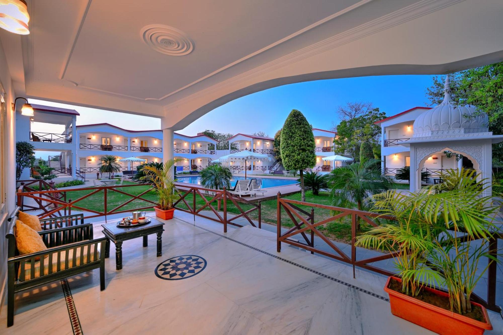 Tiger Den Resort Khilchīpur Exterior foto
